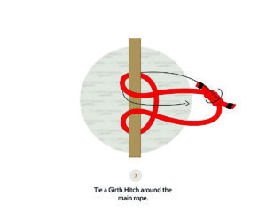 prusik knot how to tie