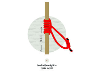 prusik knot how to tie