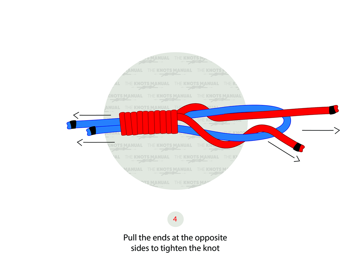 Albright Knot Step by Step 4