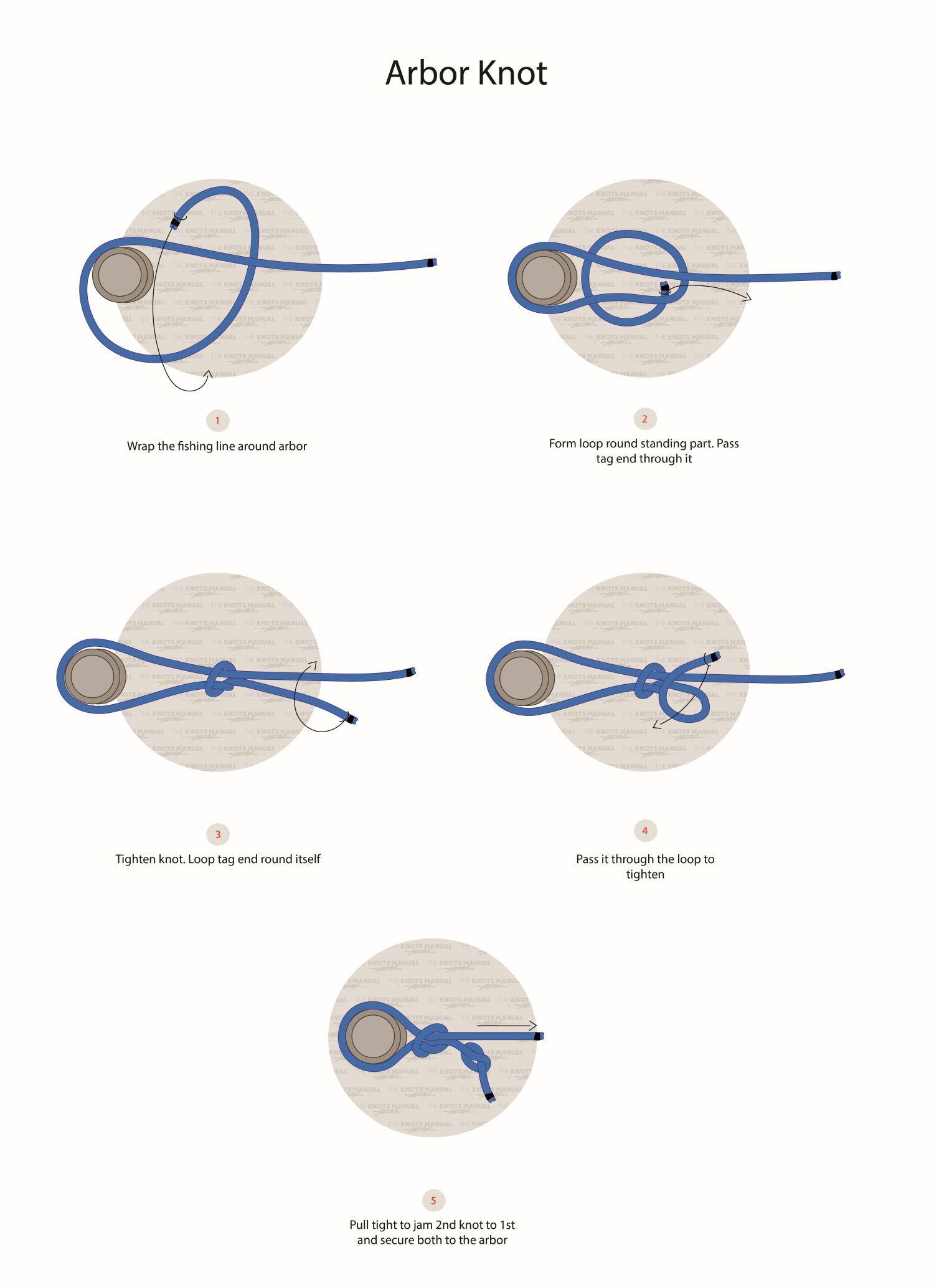 How to Tie the Arbor Knot - USAngler