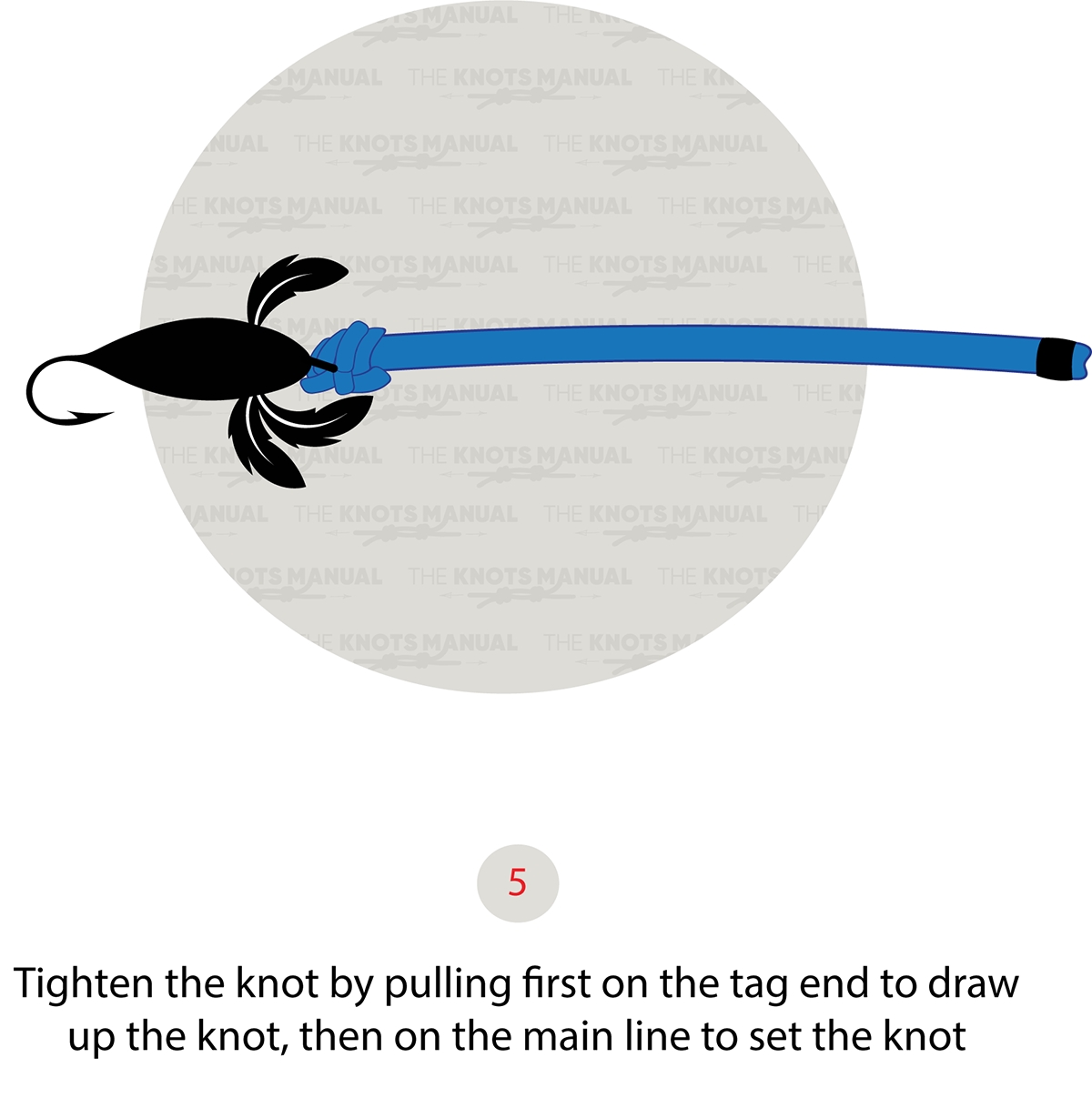 double davy knot step 5