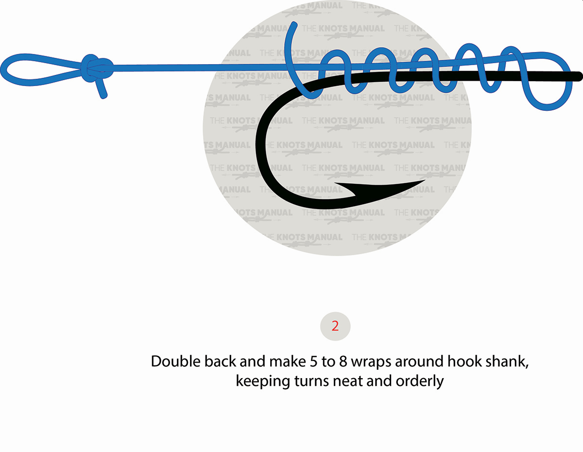 Knotless Knot Step 2