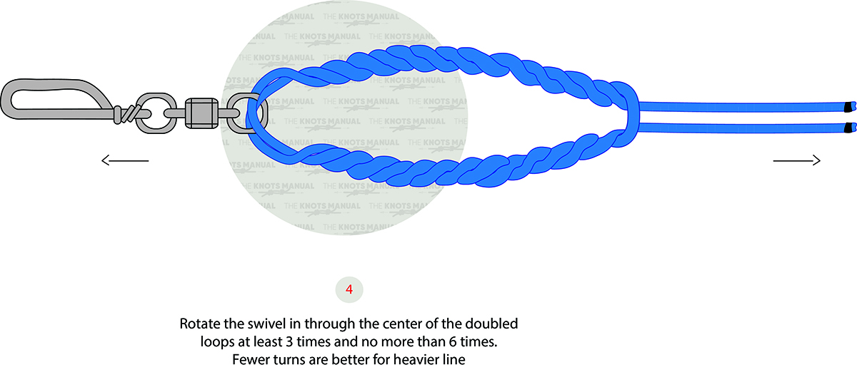 Offshore Swivel Knot Step 4