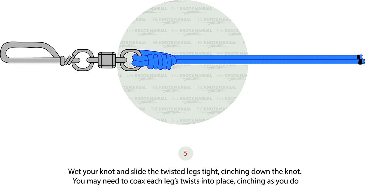 Offshore Swivel Knot Step 5
