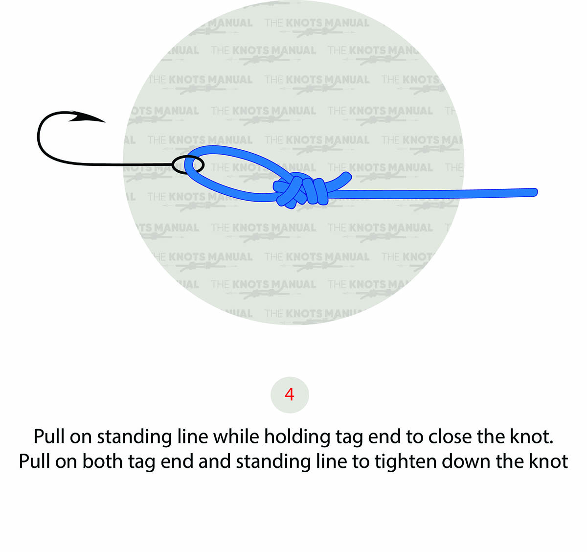 Rapala Knot Step 4