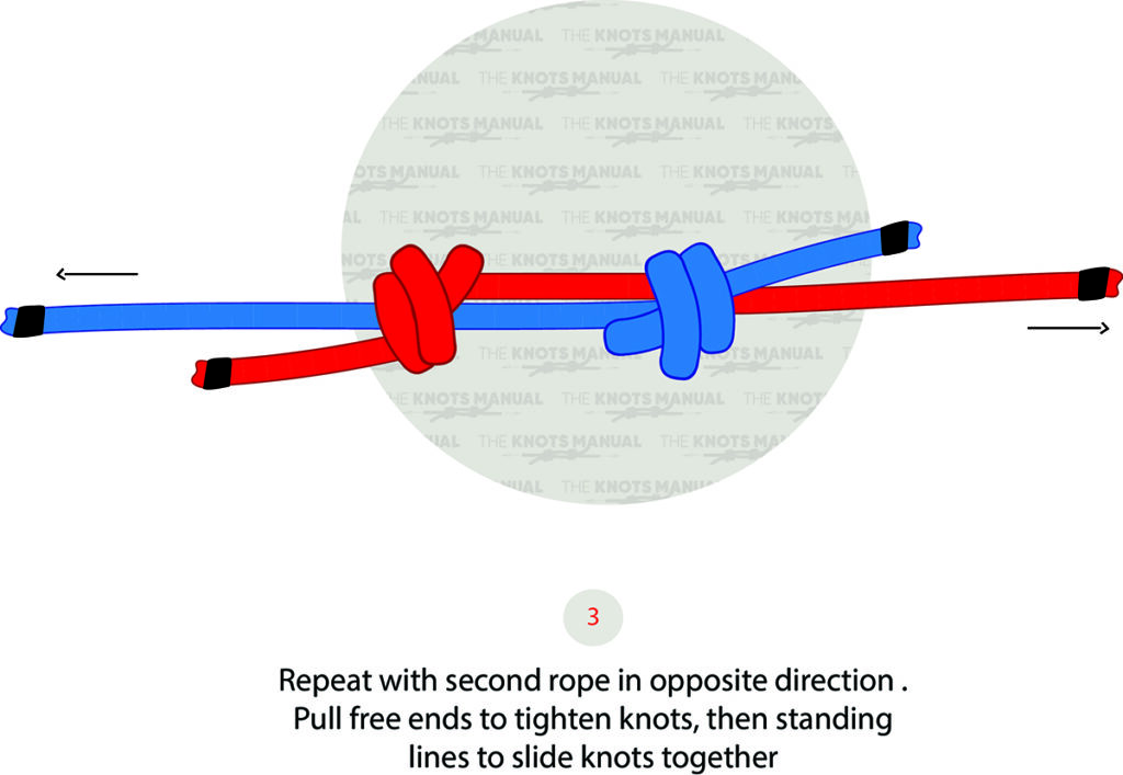 How to Tie a Double Fisherman's Bend Knot (Grapevine Knot)
