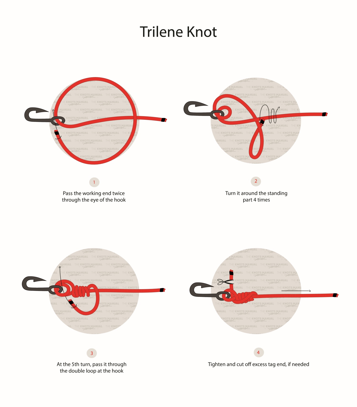 Fishing Knots: Trilene Knot - One of the BEST Fishing Knots for