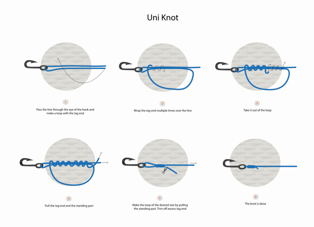 How to Tie the Uni Knot Illustrated Guide