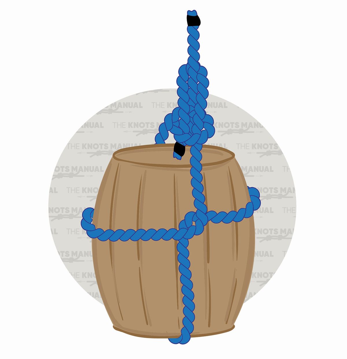 How To Tie A Barrel Knot