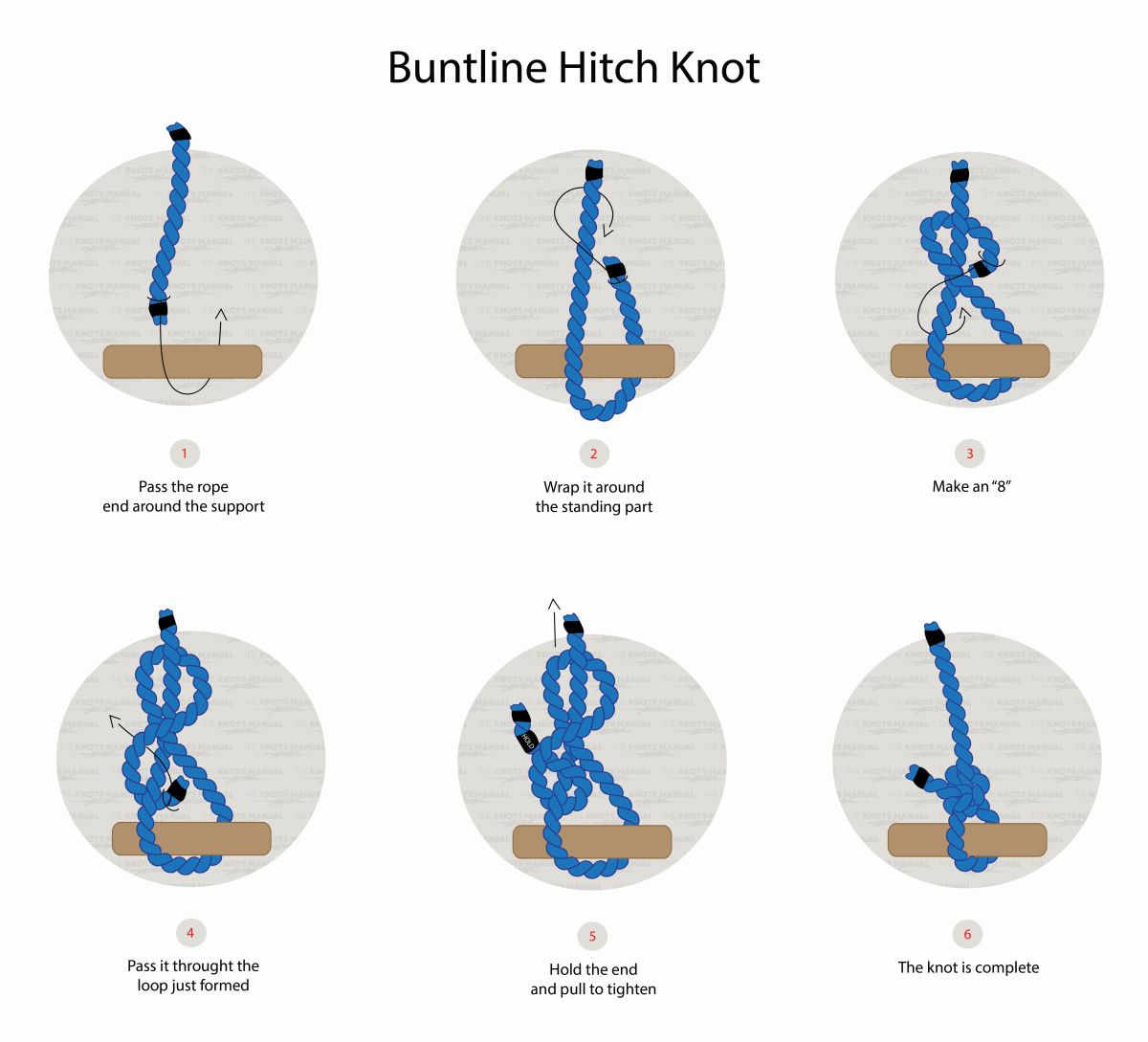 Buntline Hitch Knot