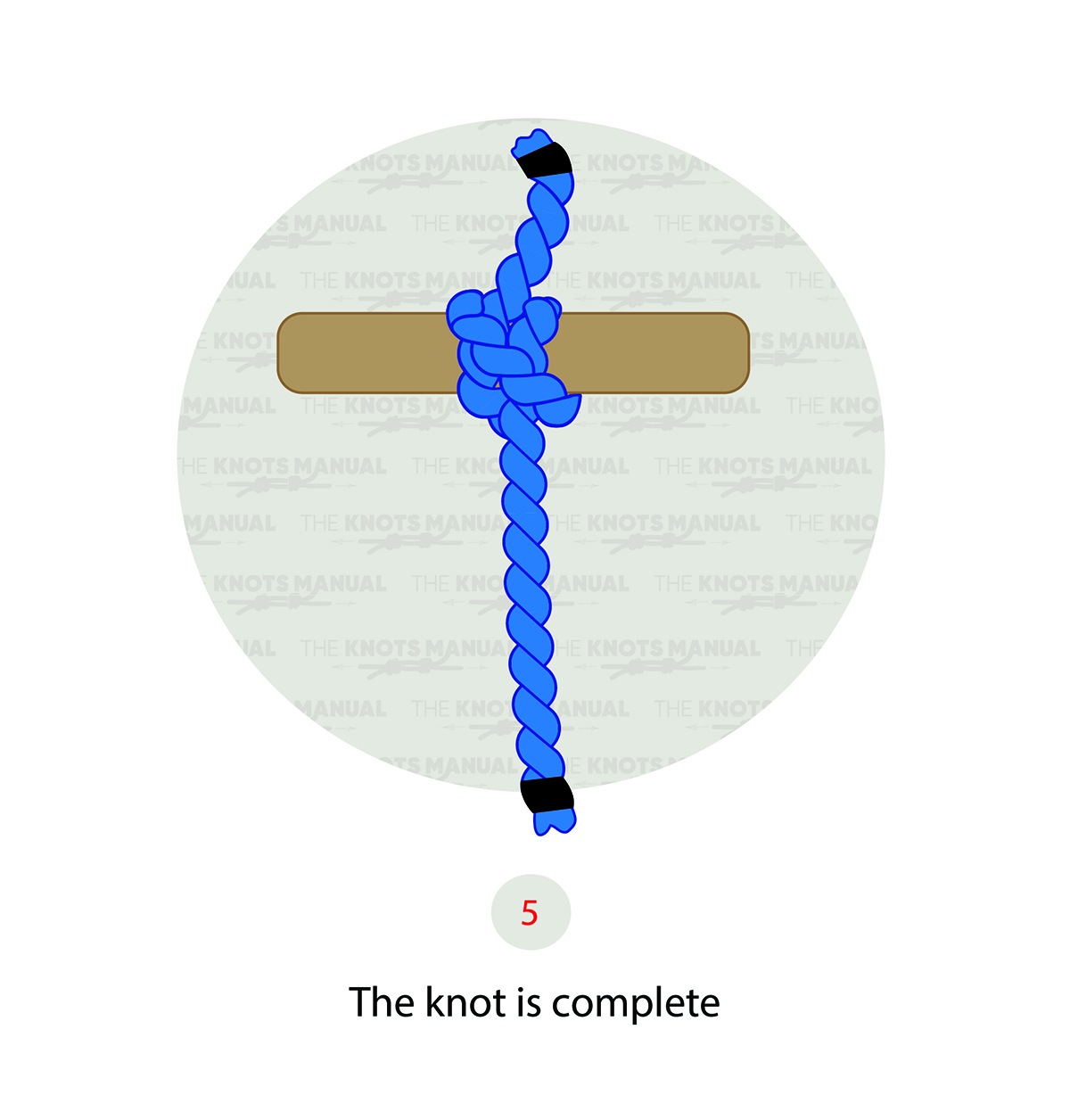 Clove Hitch Knot Step 5