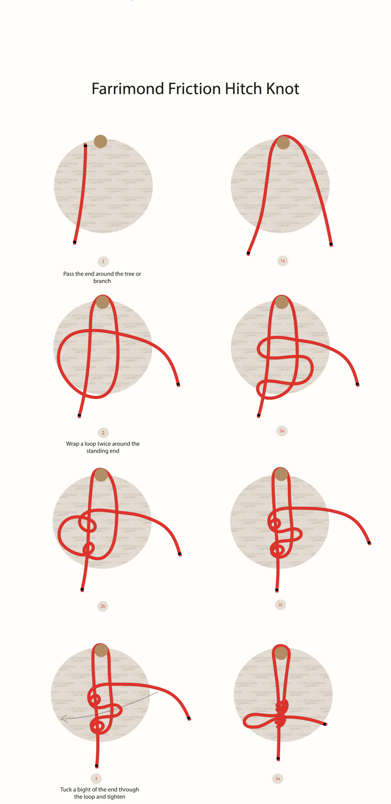 Farrimond Friction Hitch Step by step guide