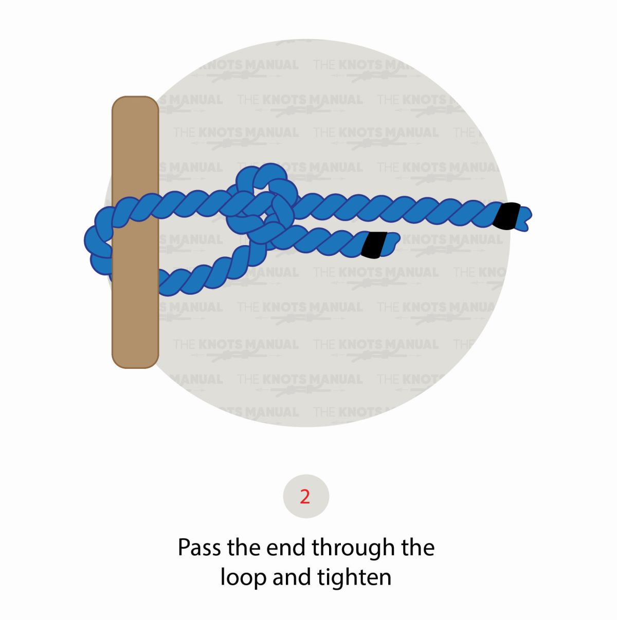 Half Hitch Knot - Step 2