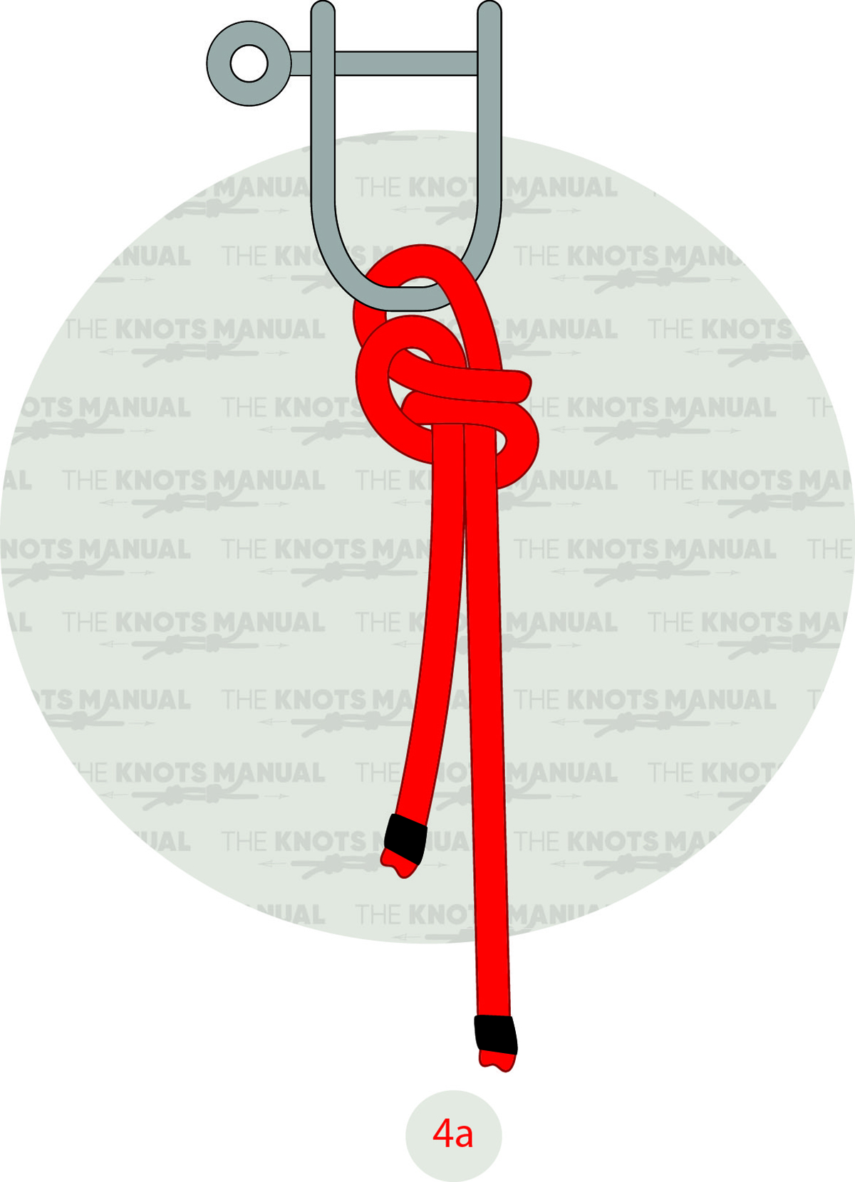 How to Tie the Halyard Hitch Knot 4a