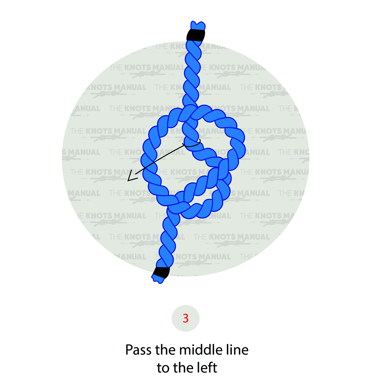 Marlinspike Hitch Knot - step3