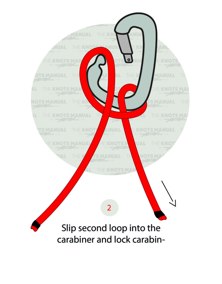 How To Tie A Munter (Italian) Hitch Knot Illustrated Guide