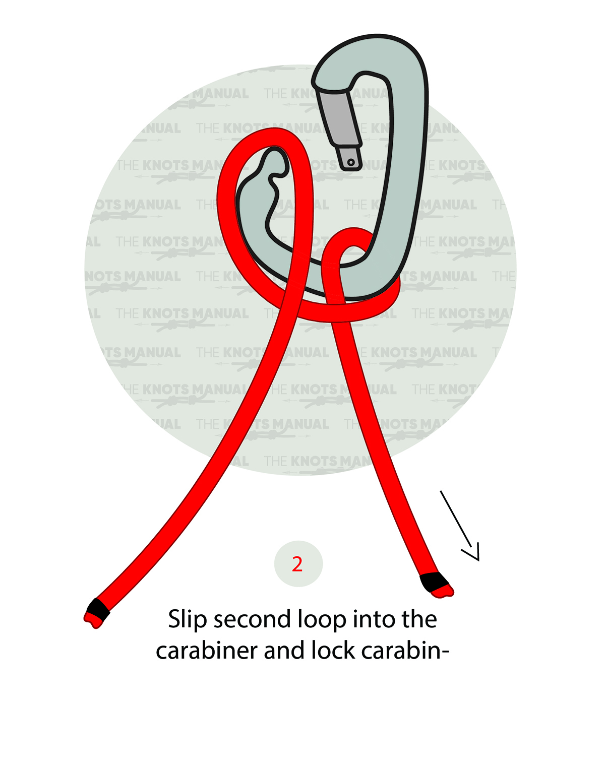 How To Tie A Munter Hitch 2