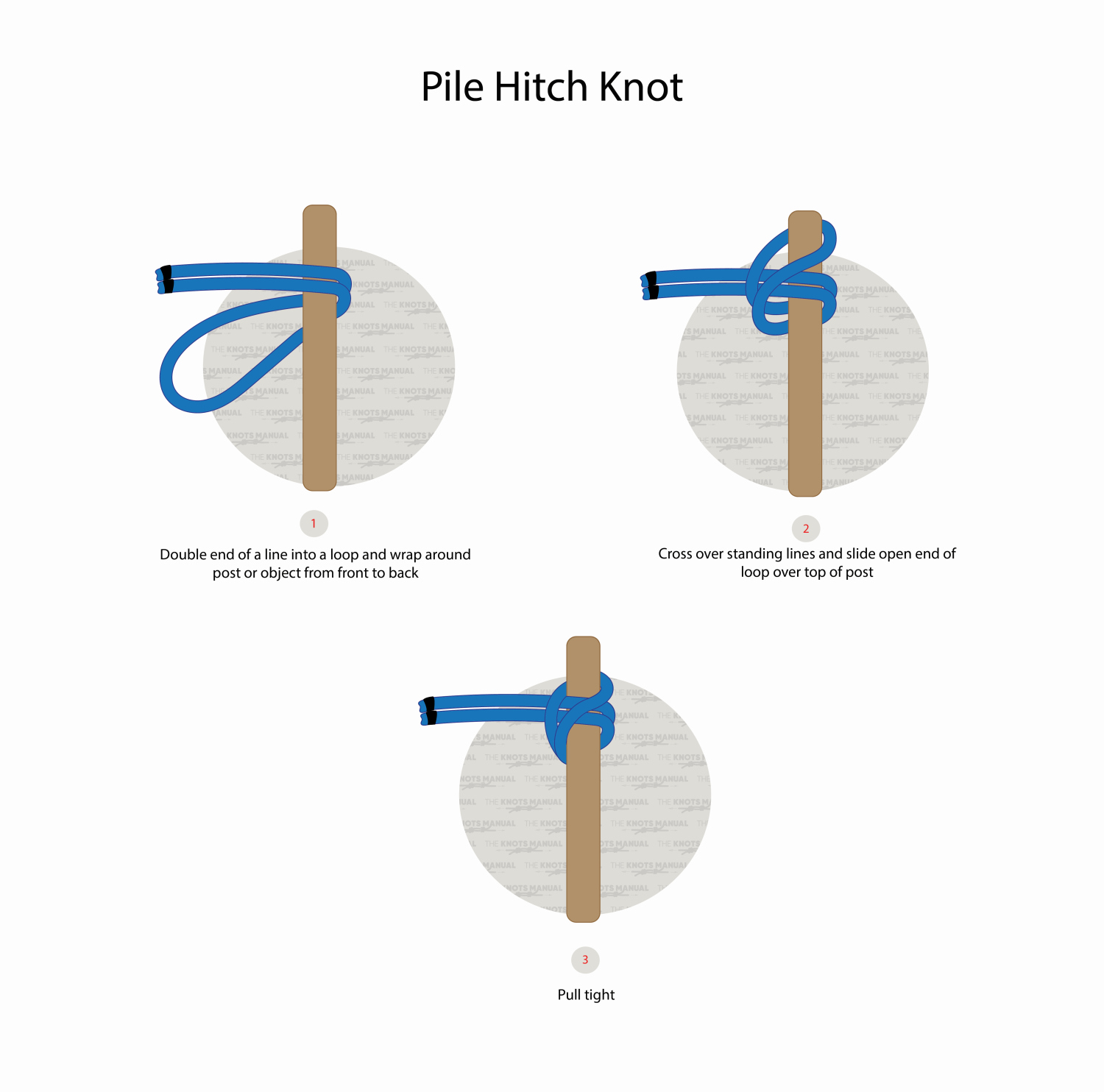 Pile Hitch Step by Step