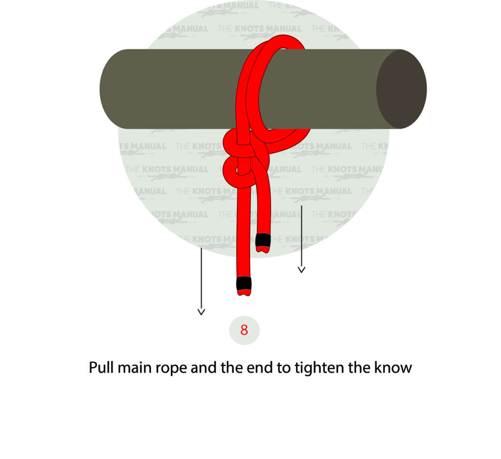 How to Tie a Round Turn & Two Half Hitches Knot The Knots Manual