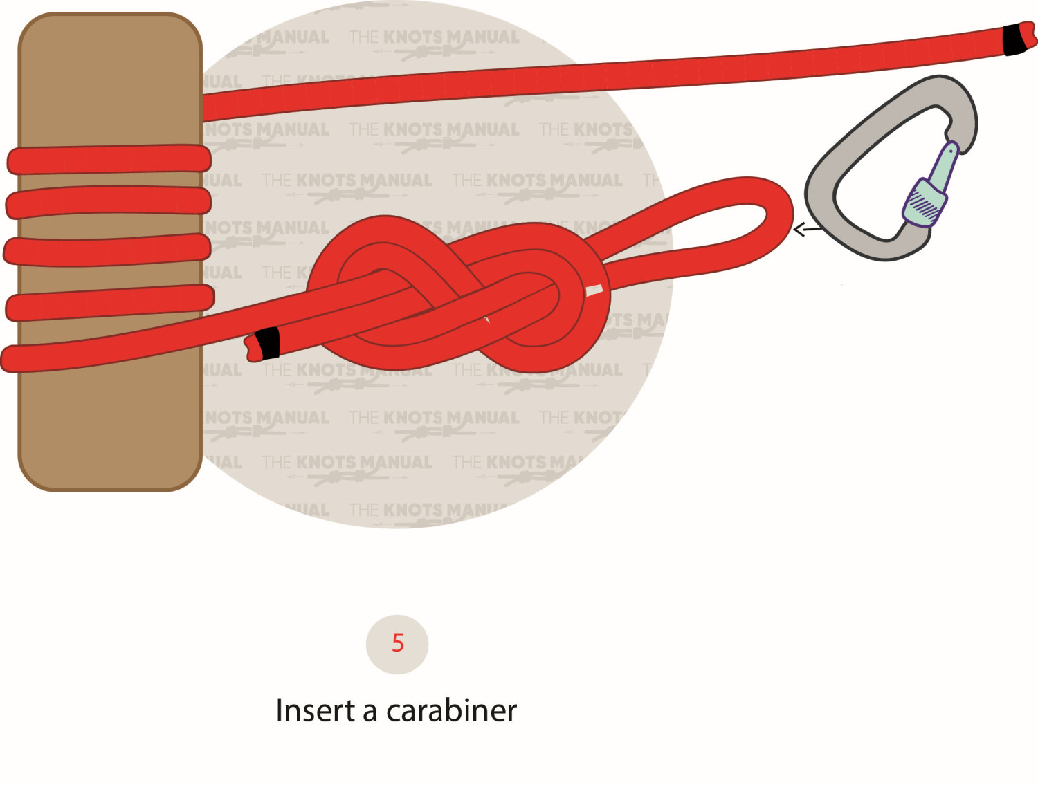 Tencionless Hitch Knot Step 5