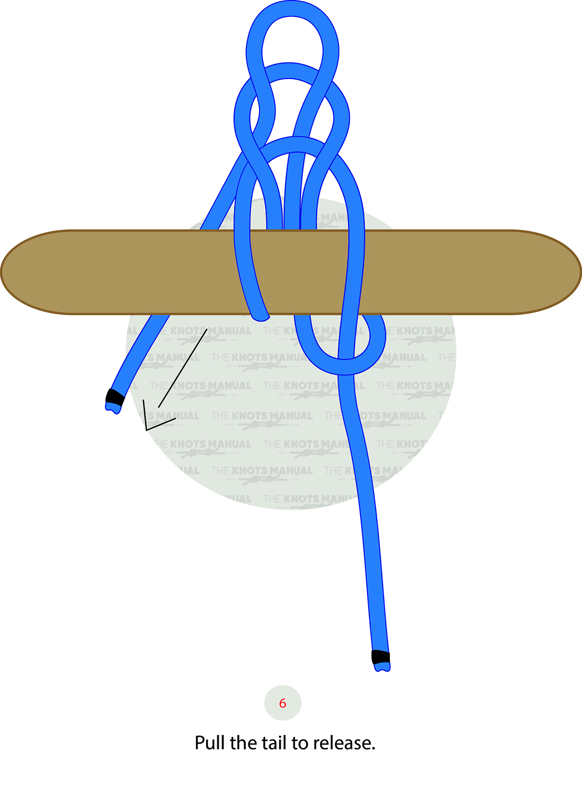 Tumble Hitch step 6