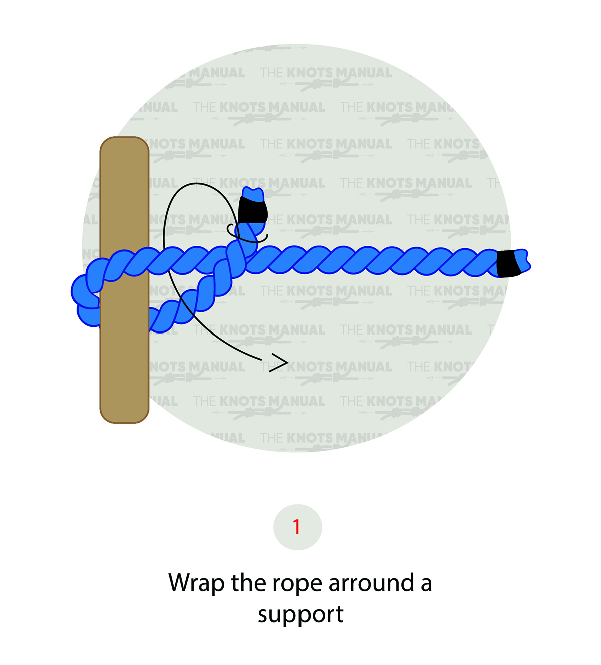 How To Tie Two-Half Hitches