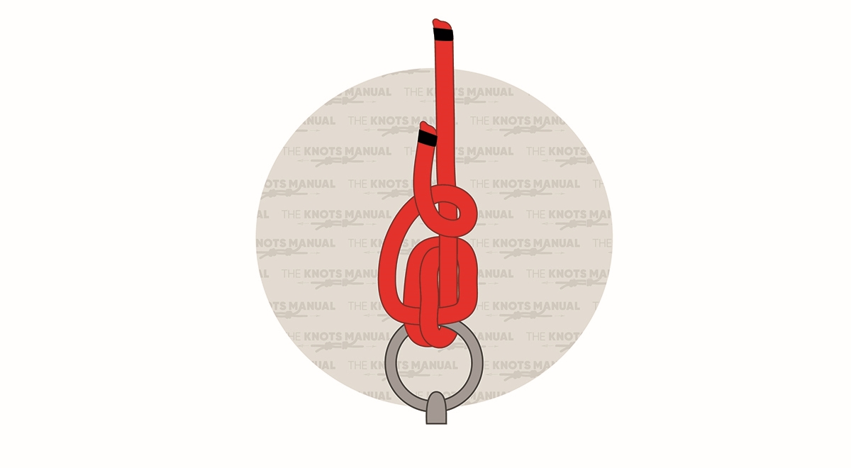 Anchor hitch knot