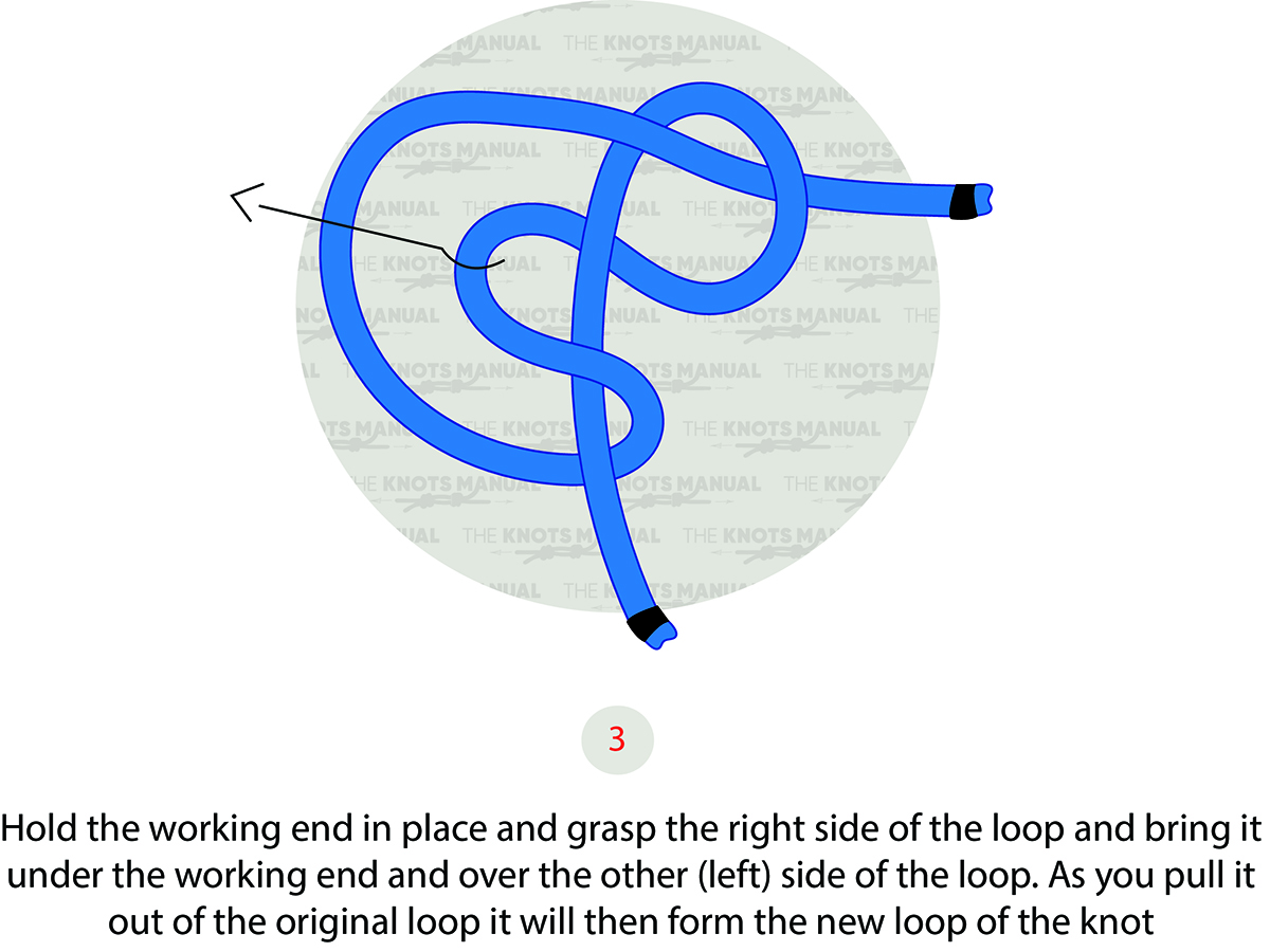 Artilleryman's Loop Knot Step 3