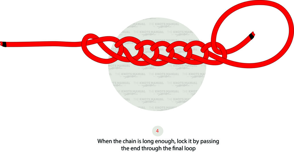 Illustrated Guide How to Tie the Chain Knot