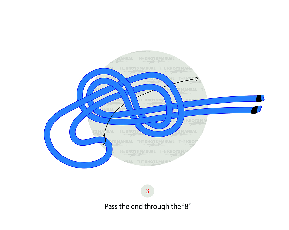 How to Tie a Double Figure 8 Loop Knot (Bunny Ears, Super 8)