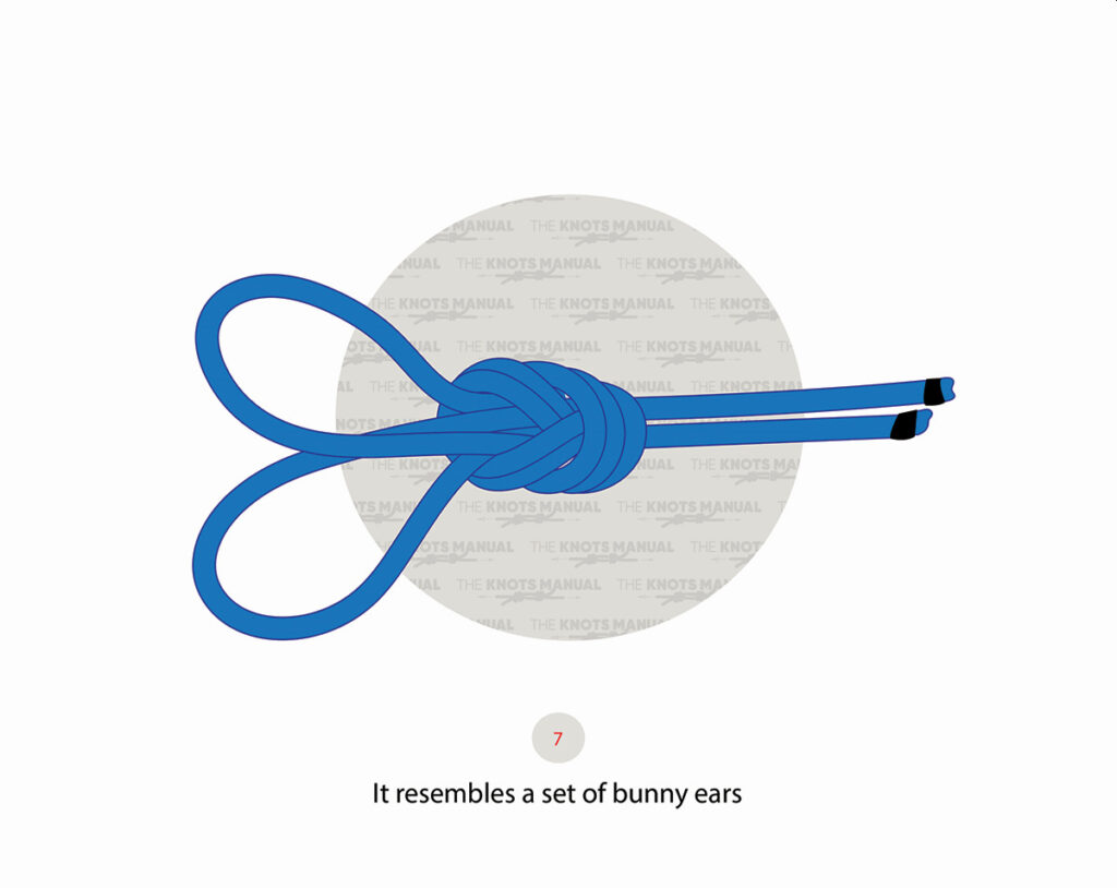 How to Tie a Double Figure 8 Loop Knot (Bunny Ears, Super 8)