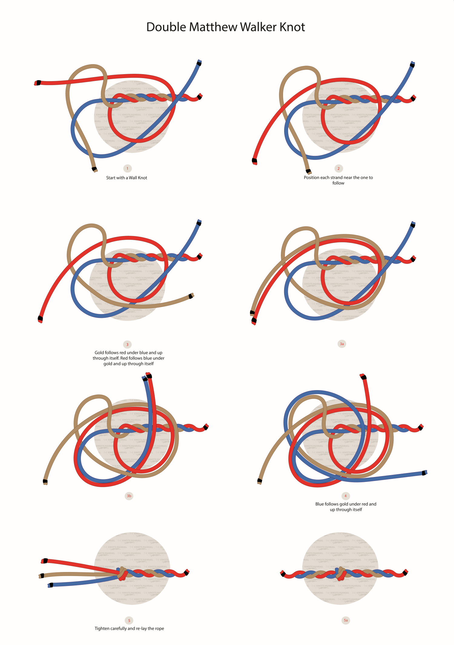 Double Matthew Walker Knot