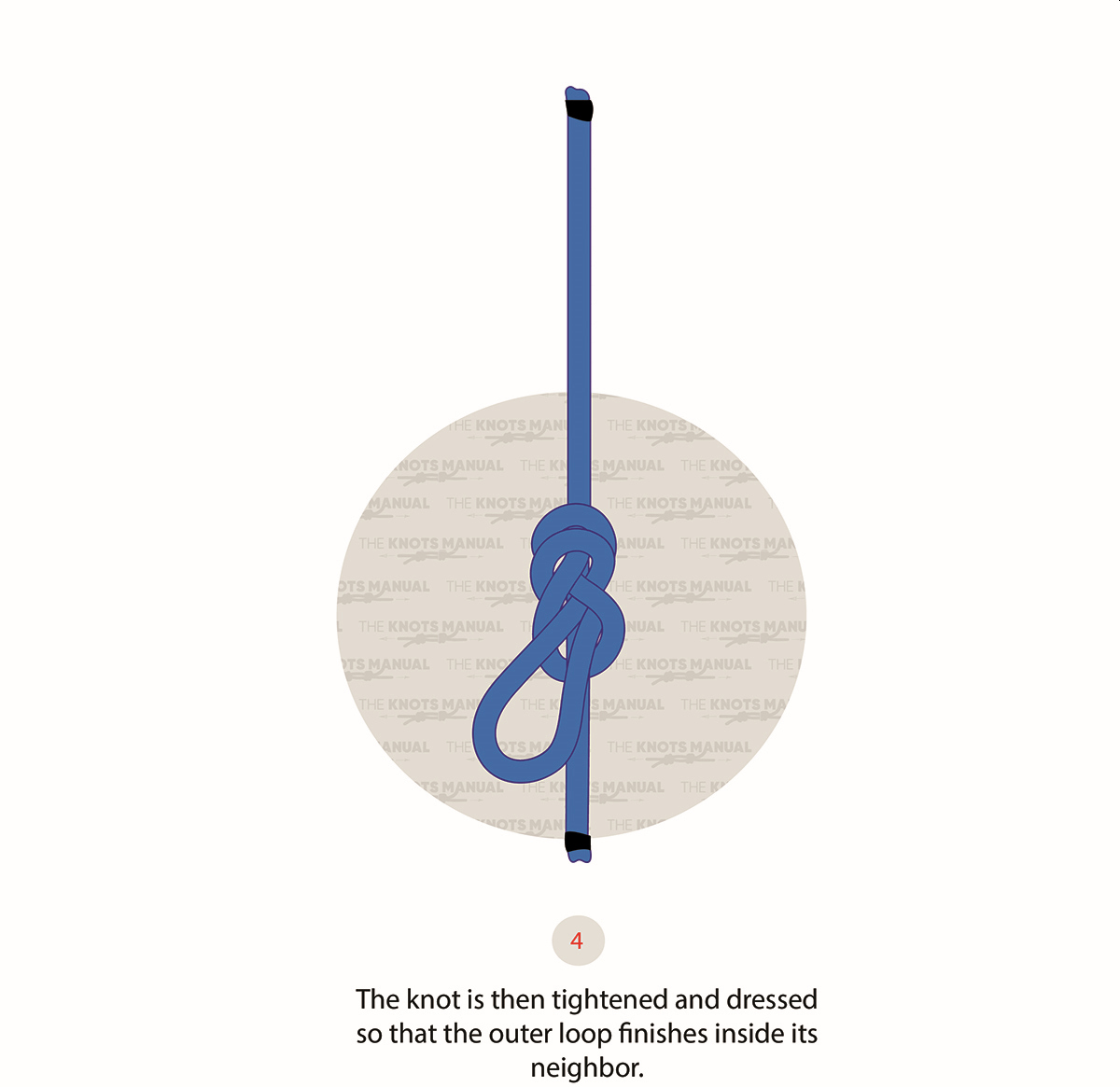 Figure 8 Directional Loop Knot step4