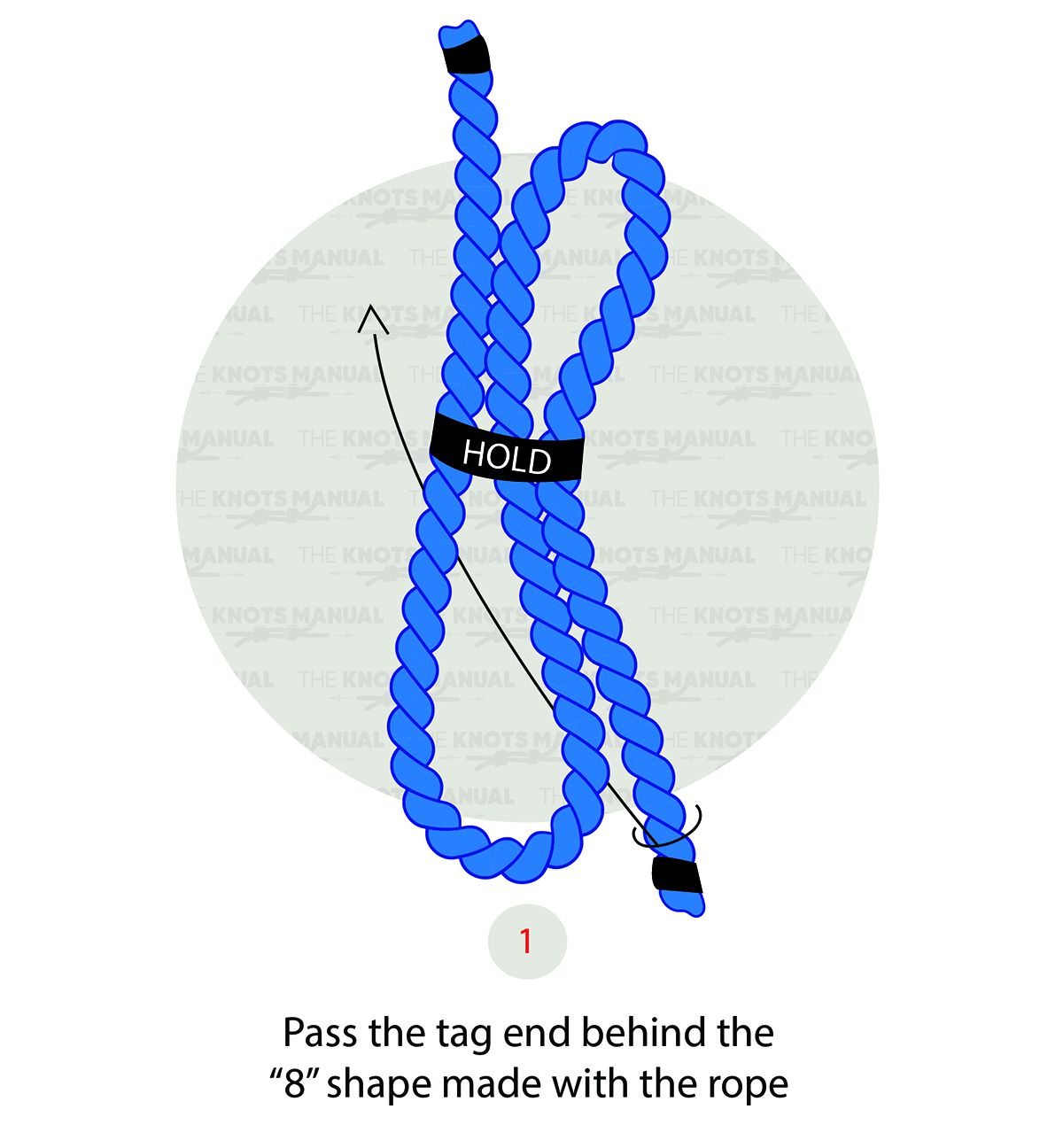 Hangman’s Knot (Noose) Step 1