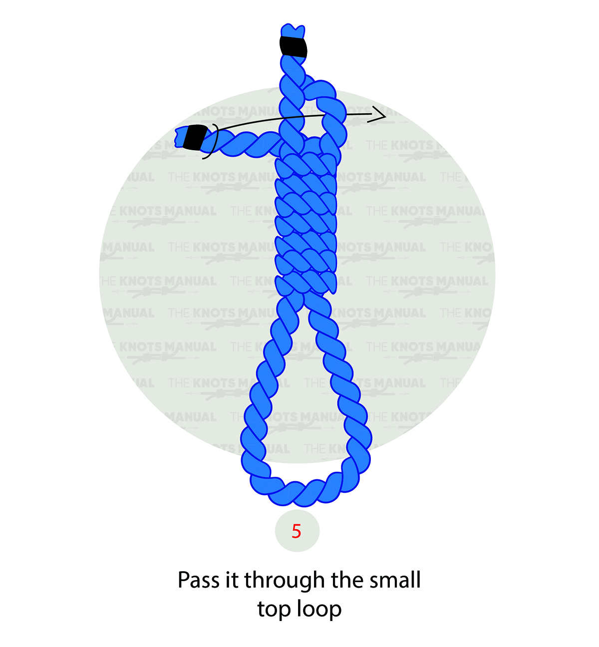Hangman’s Knot (Noose) Step 5