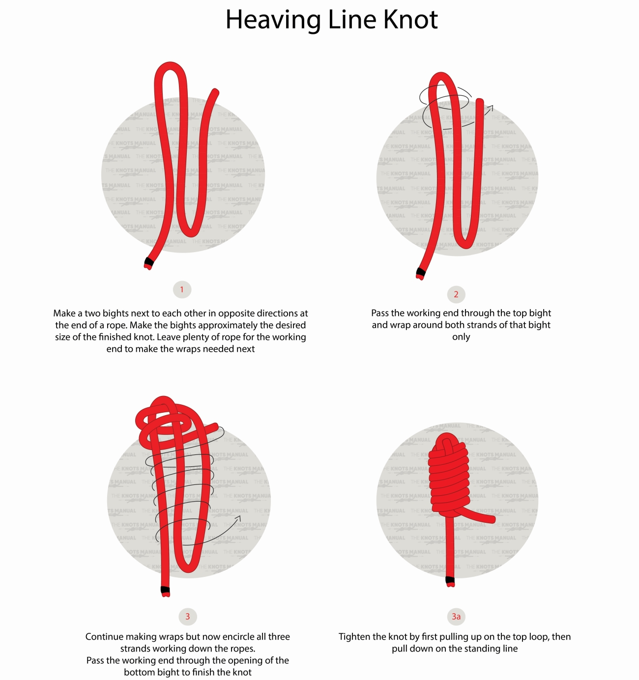 heaving line knot step by step