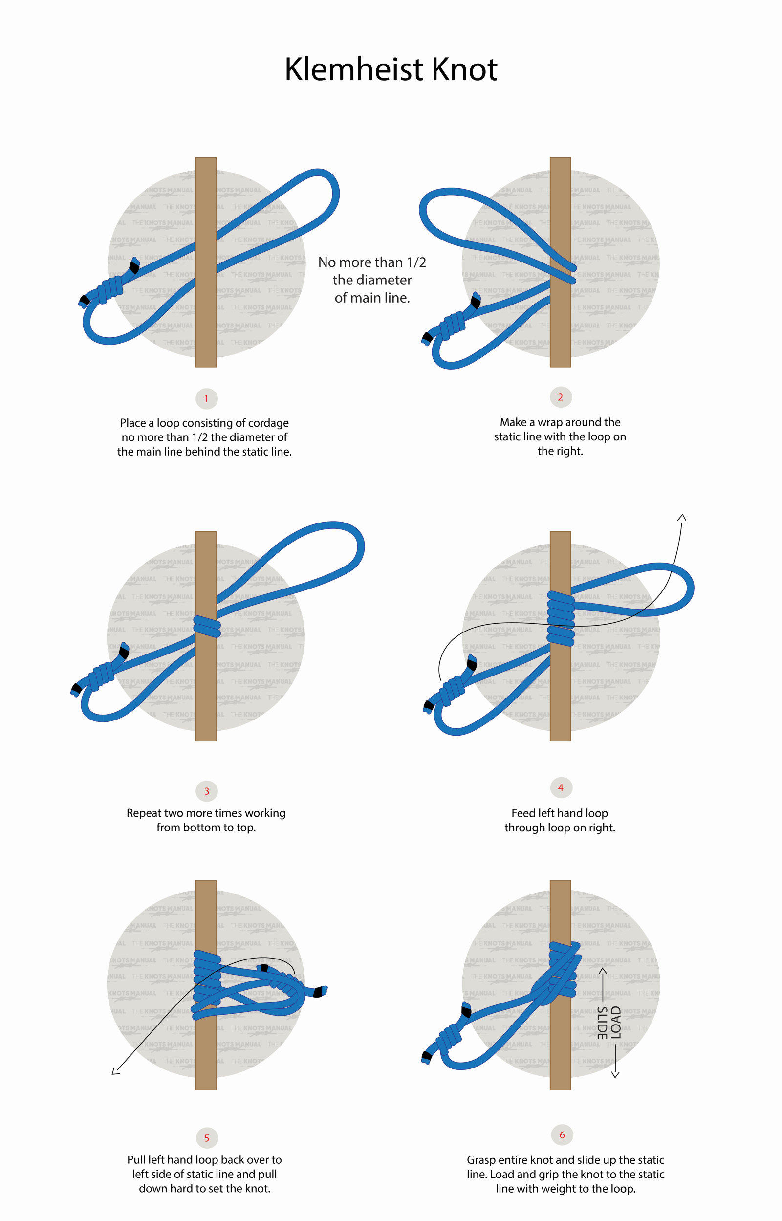 How To Tie A Klemheist Knot