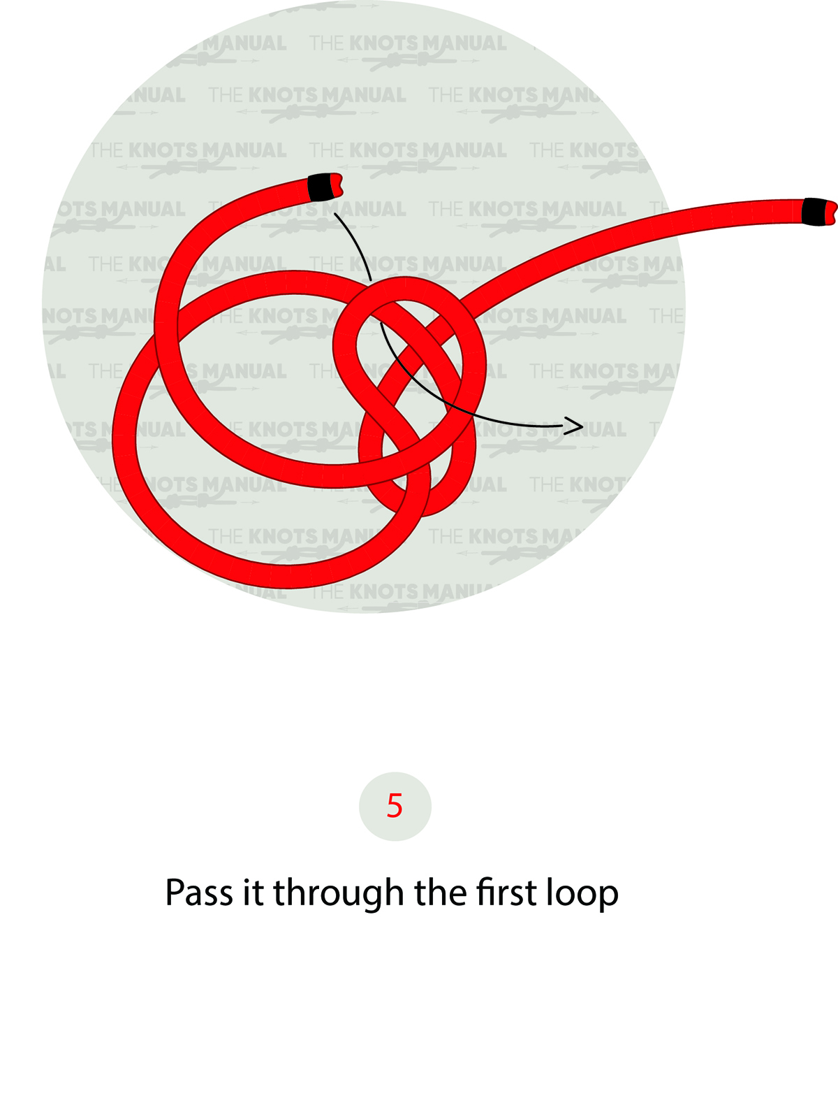 Lanyard Knot Step 5