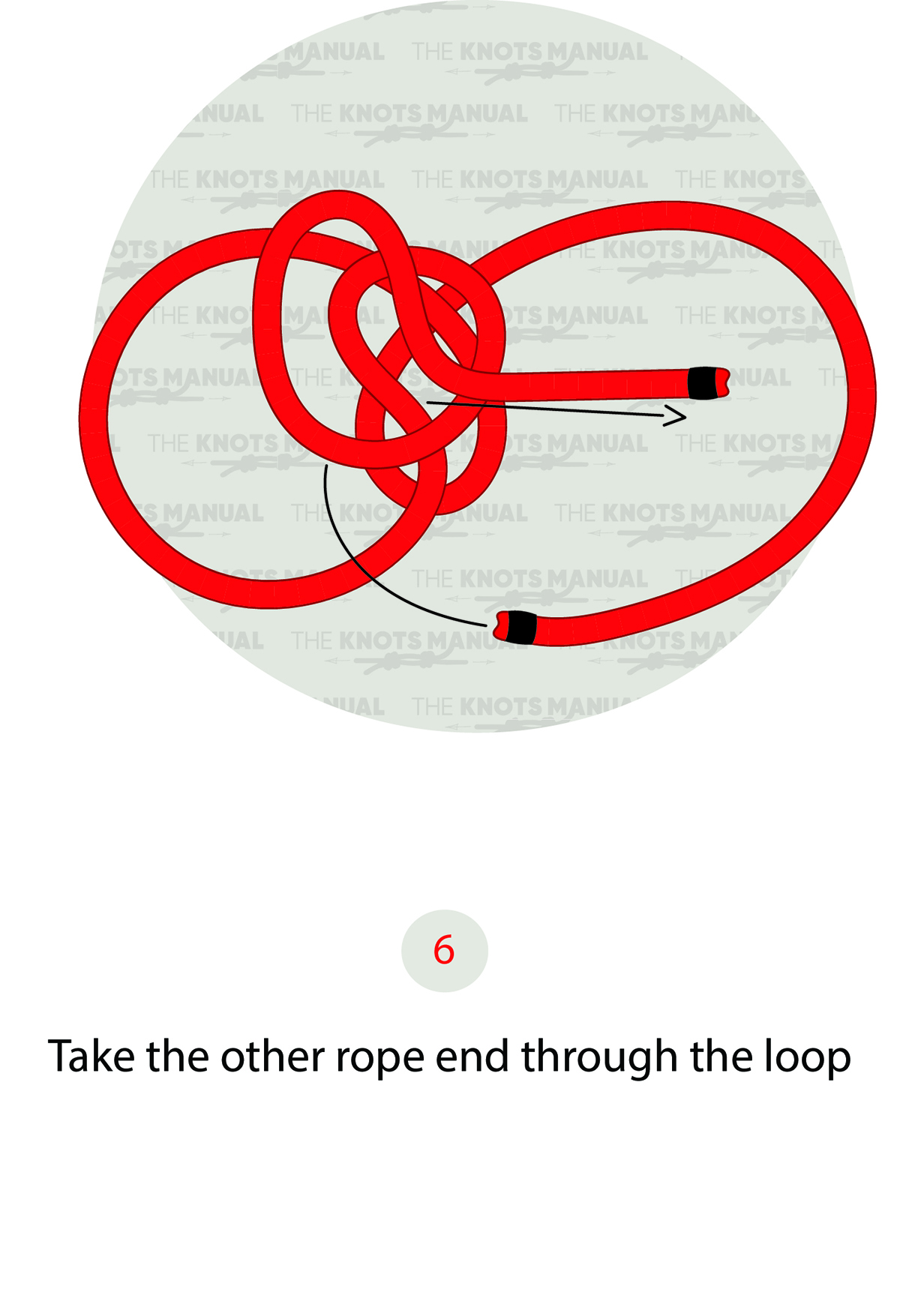 Lanyard Knot Step 6