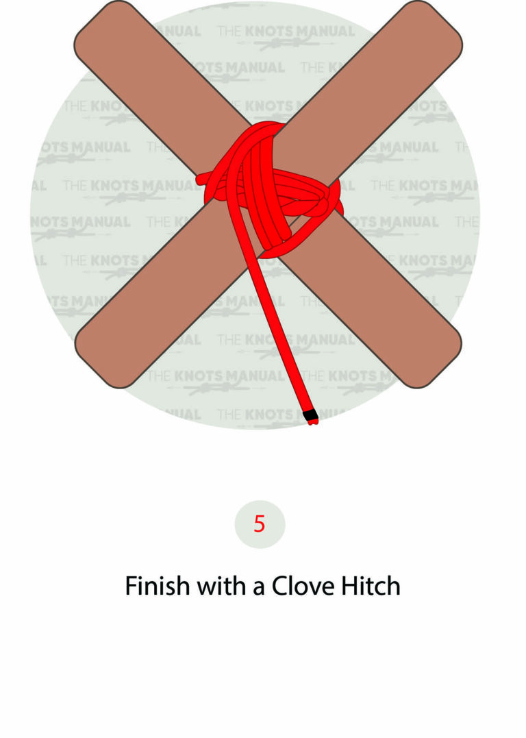 How to Tie a Diagonal Lashing Knot: Step-By-Step Guide