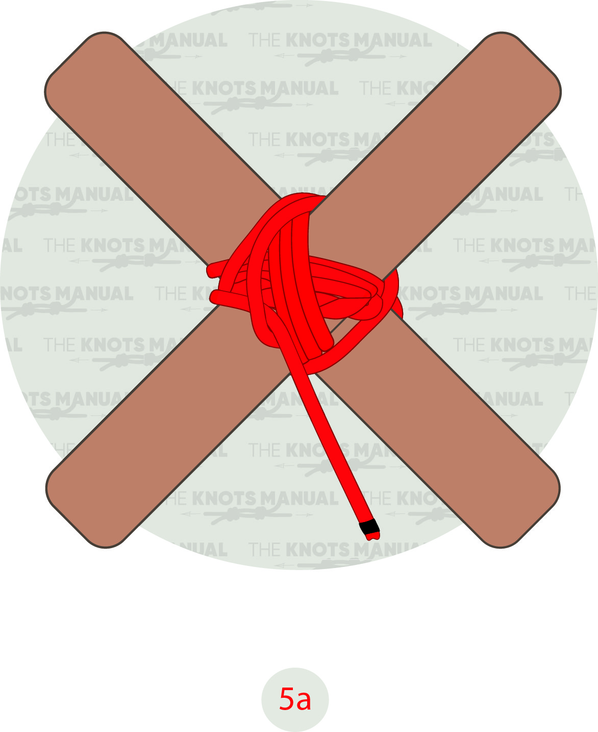 Lashing Knot Step 5a