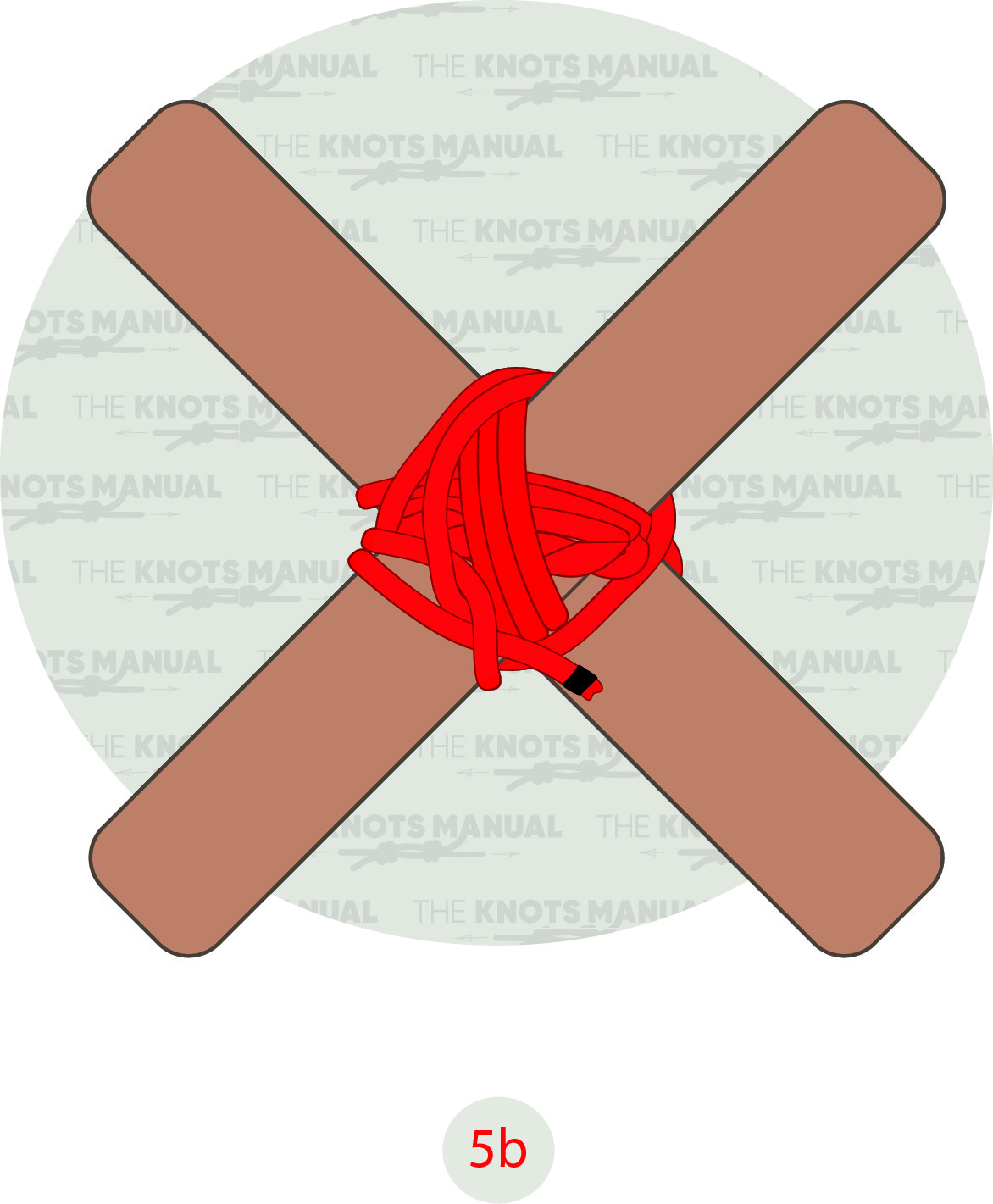 Lashing Knot Step 5b