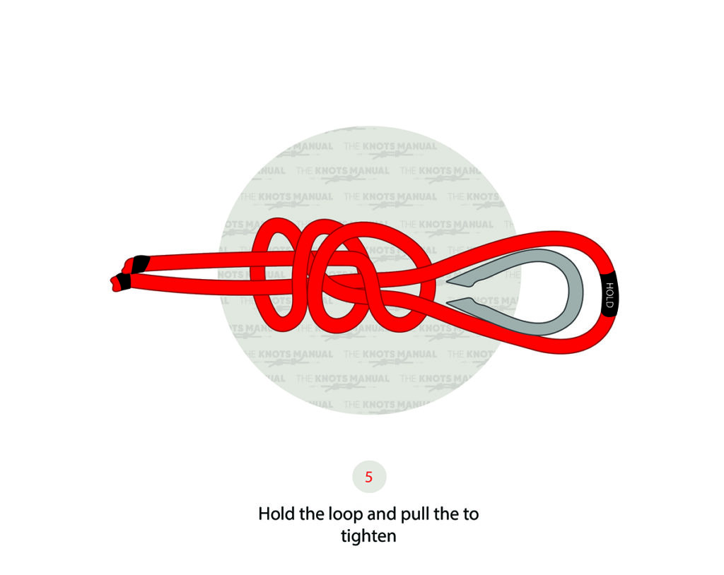 How To Tie A Scaffold Knot (Triple Overhand Noose)