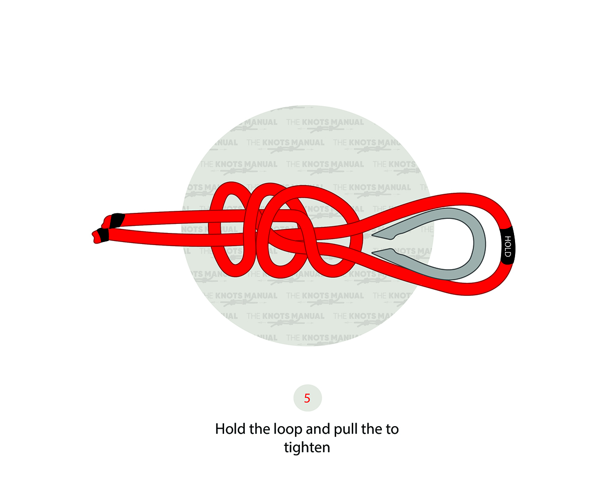 How To Tie A Scaffold Knot Step 5