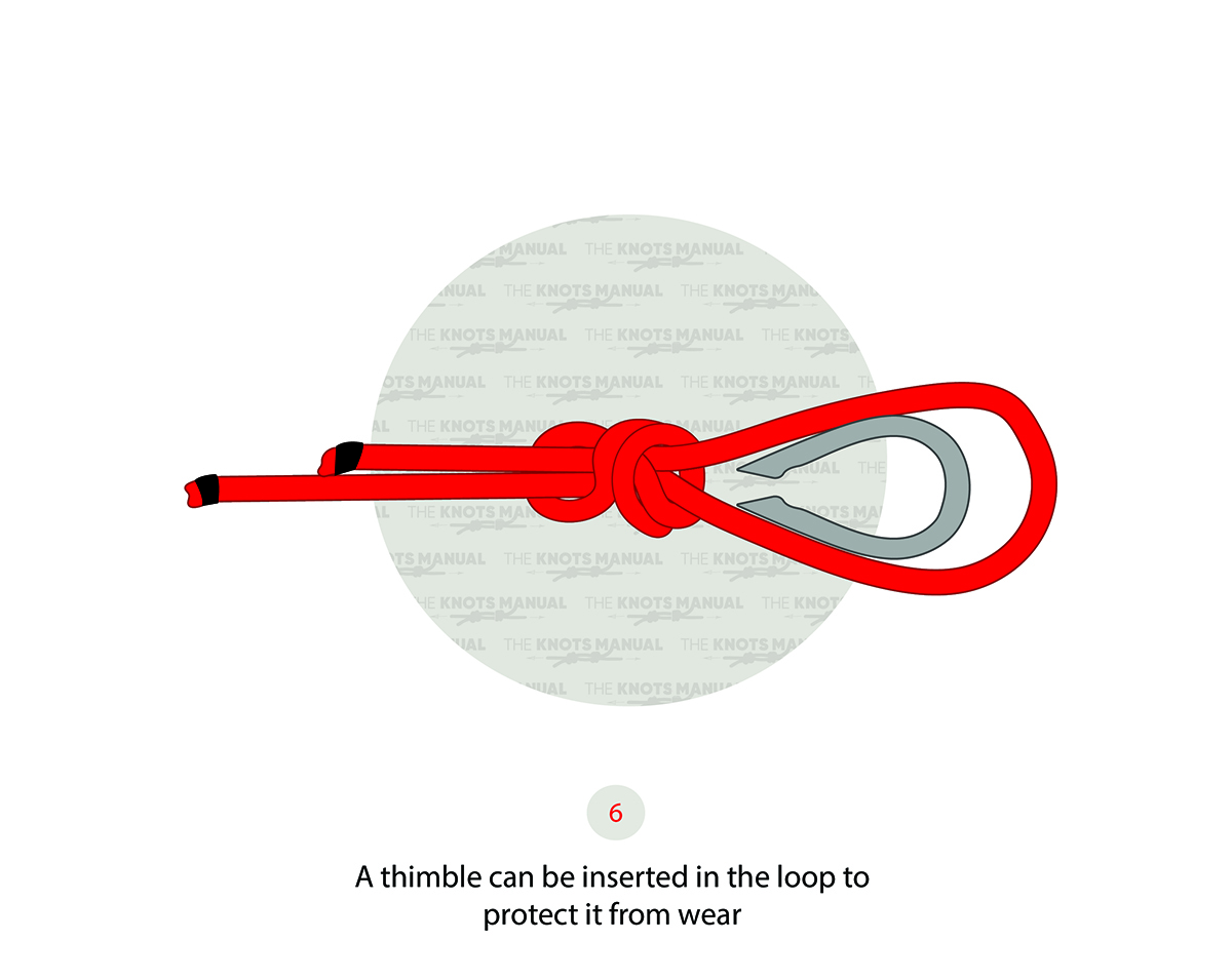 How To Tie A Scaffold Knot Step 6