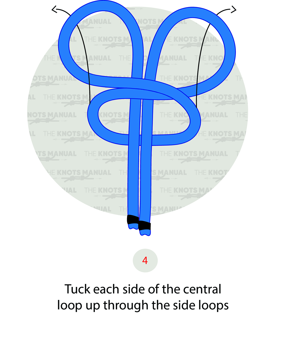 Spanish Bowline Step 4