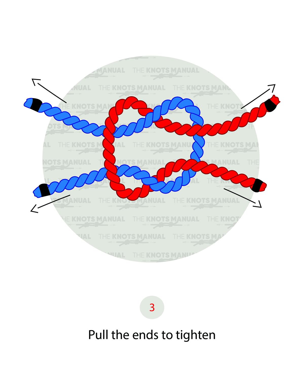 Square Knot Step 3