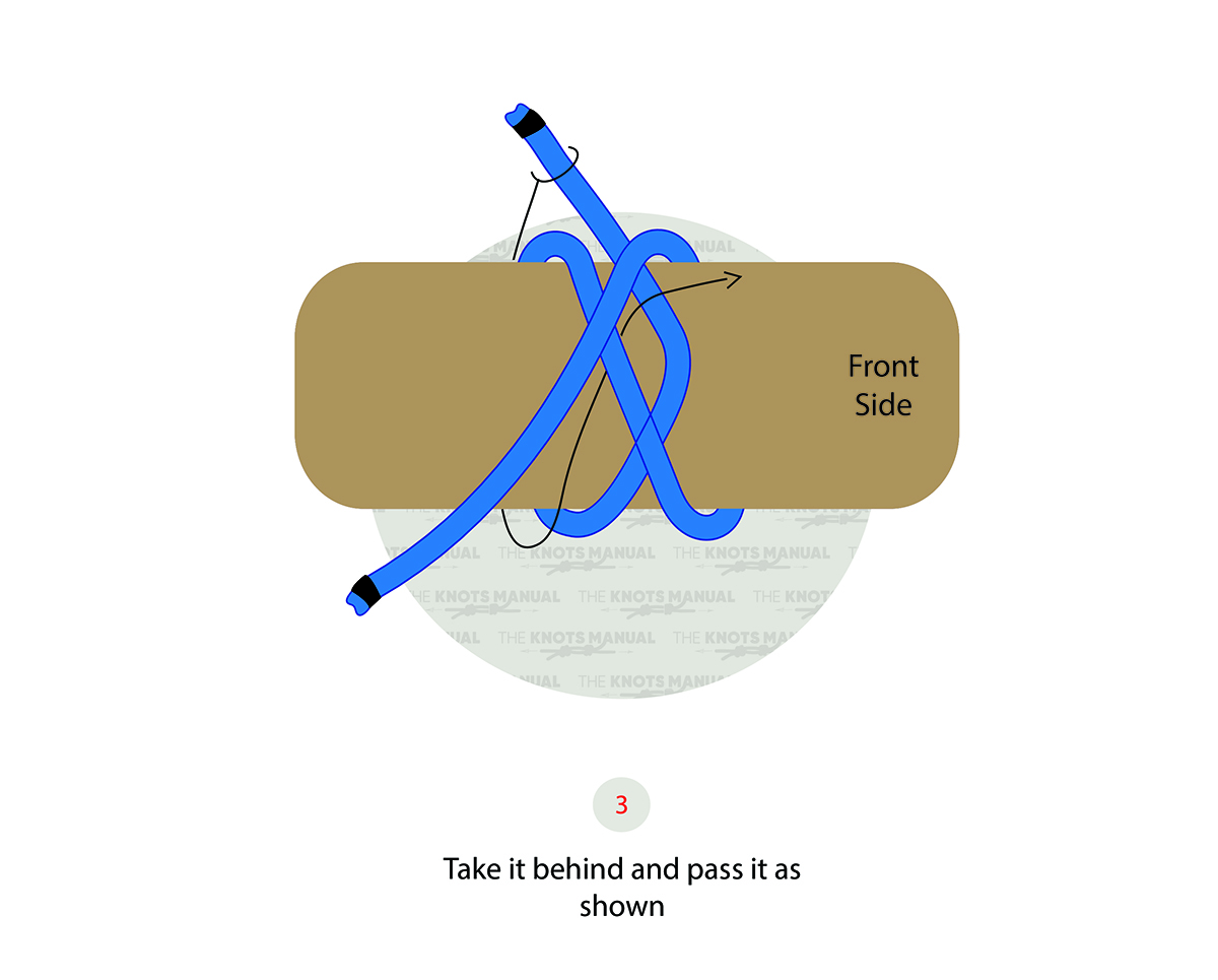 Turk’s Head Knot Step 3