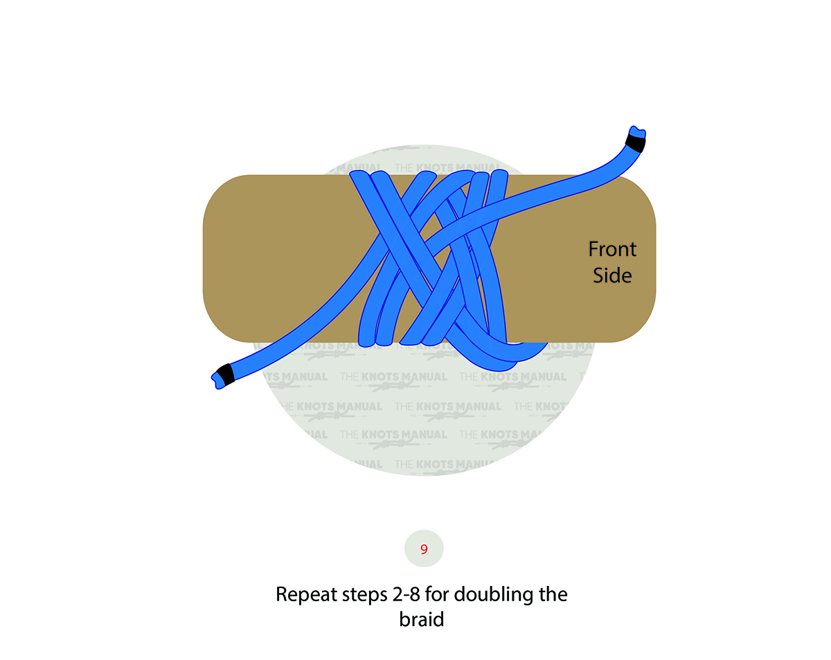 Turk’s Head Knot step 9