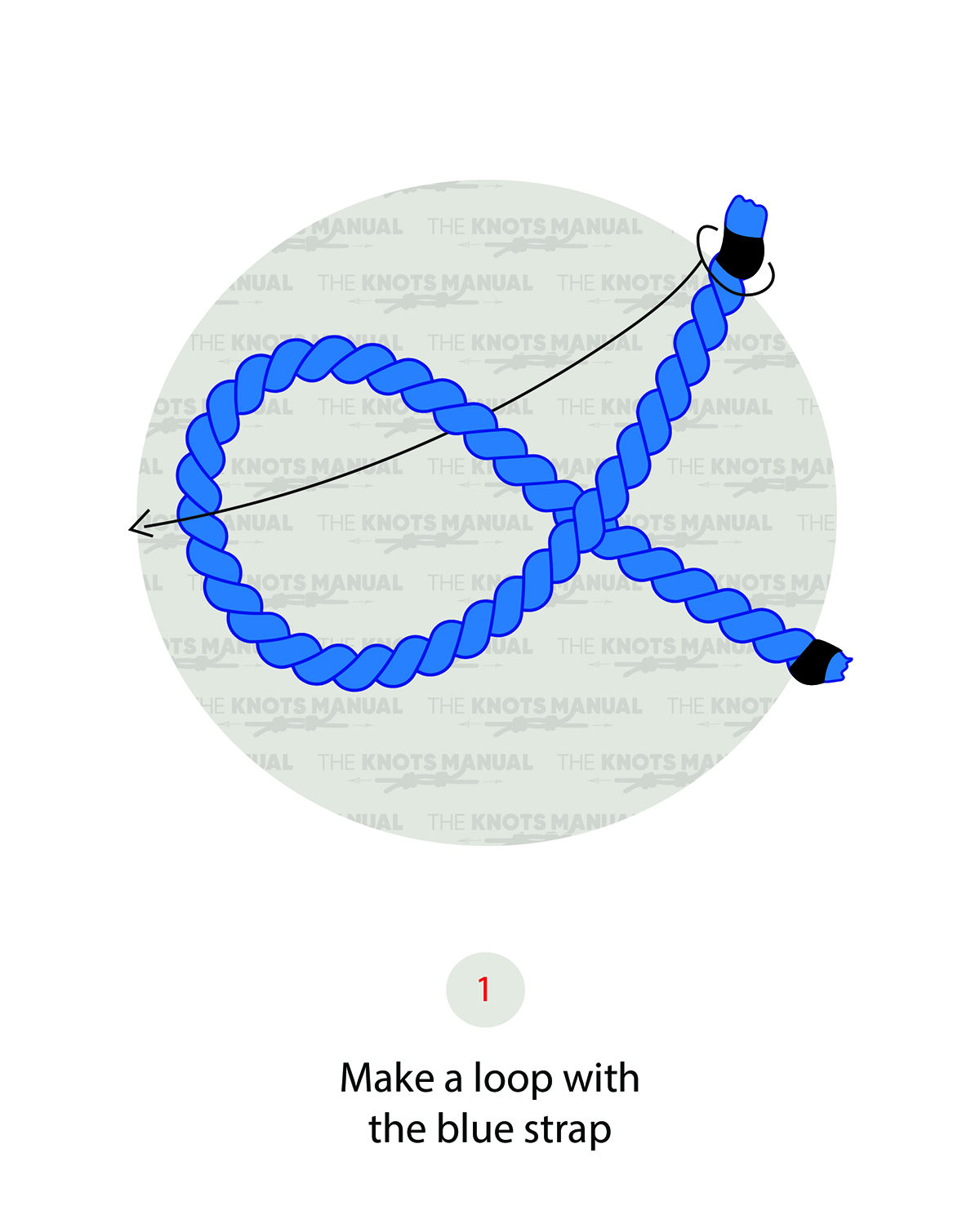 Water Knot Step 1